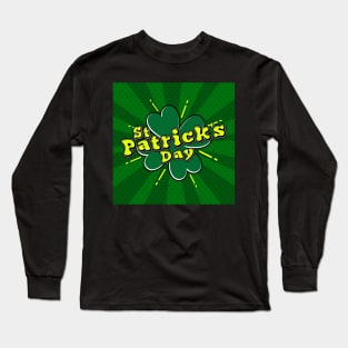 Full print of St. Patrick's Day designs Long Sleeve T-Shirt